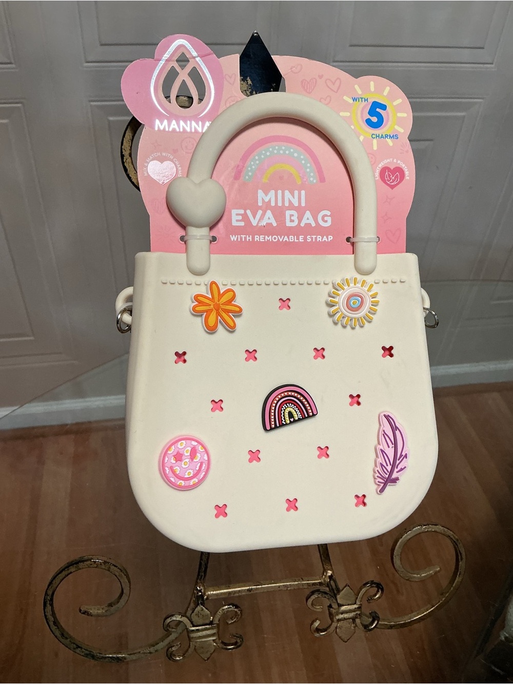 Brand New Manna Mini Charm Crossbody Bag l Purse